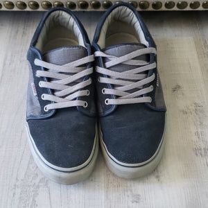 Two tone vans skate shoes